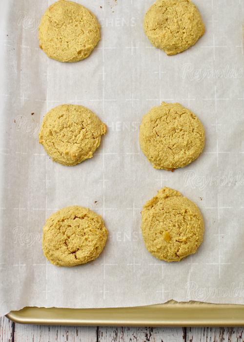 Gluten-free Pumpkin Cookies - baked