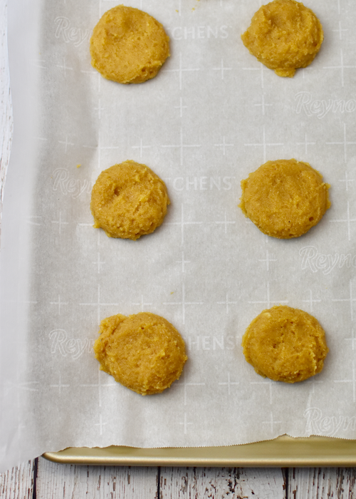 Gluten-free Pumpkin Cookies - pressed