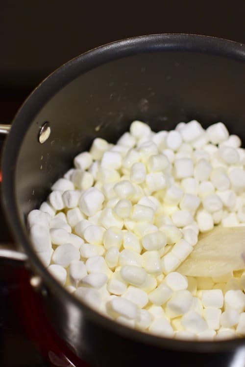 Gluten-free Rice Krispie Treats - marshmallows