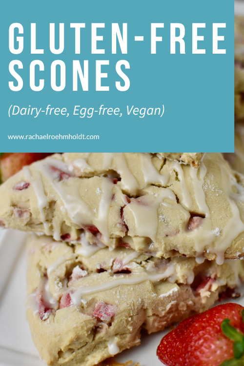 Gluten-free Scones (Dairy-free, Egg-free, Vegan)