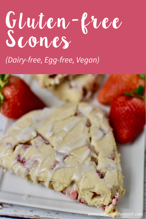 Gluten-free Scones (Dairy-free, Egg-free, Vegan)