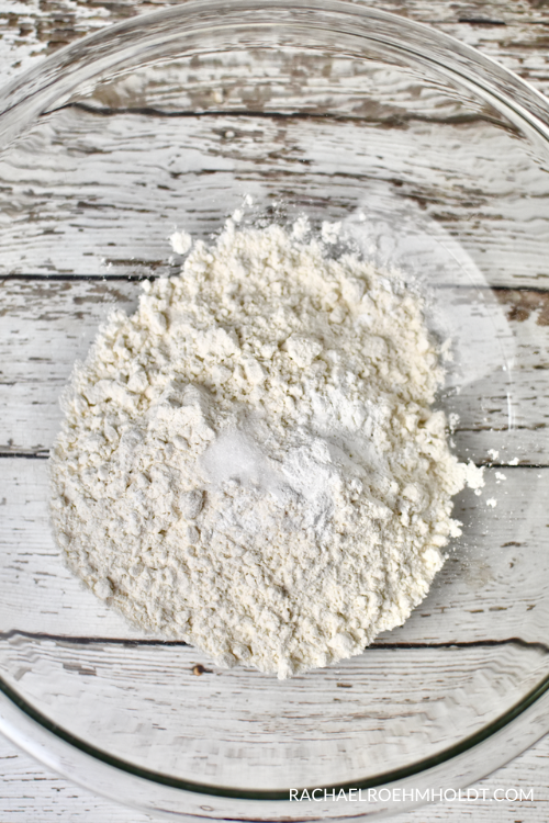 Gluten-free Scones (Dairy-free, Egg-free, Vegan) - combine the dry ingredients