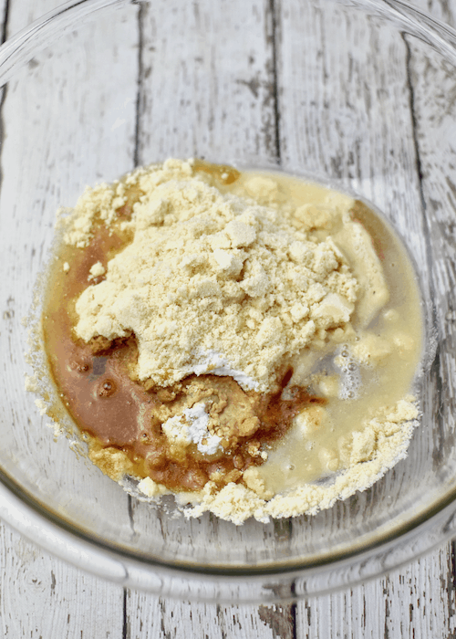 Gluten-free Snickerdoodles: make the dough