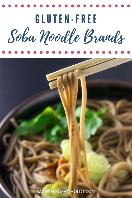Are Soba Noodles Gluten free?