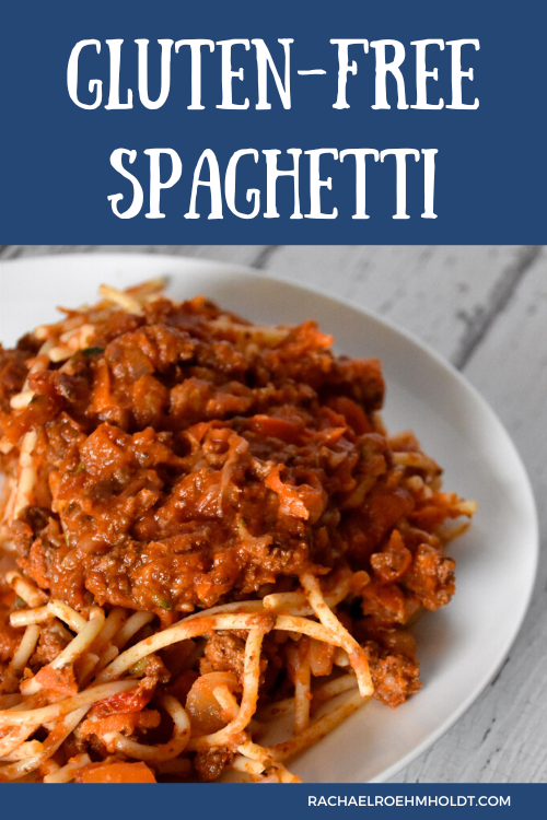 Gluten-free Spaghetti - brands and a recipe