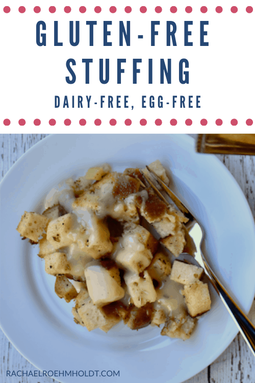 Gluten-free Stuffing - dairy-free, egg-free
