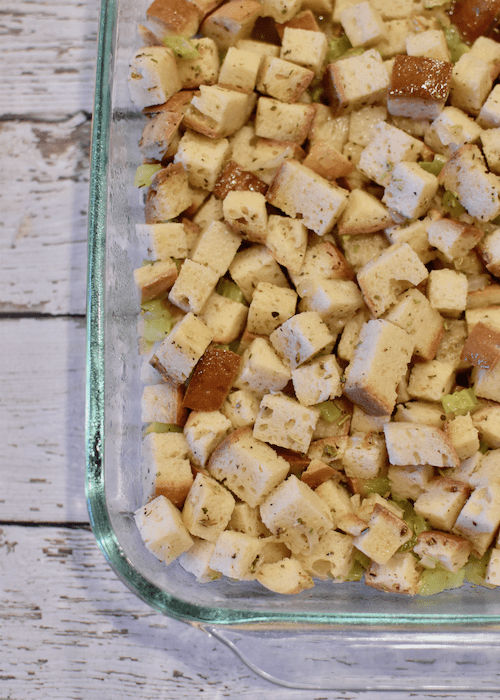 Gluten free Stuffing (Dairy-free, Egg-free)