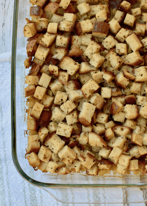 Gluten free Stuffing (Dairy-free, Egg-free)