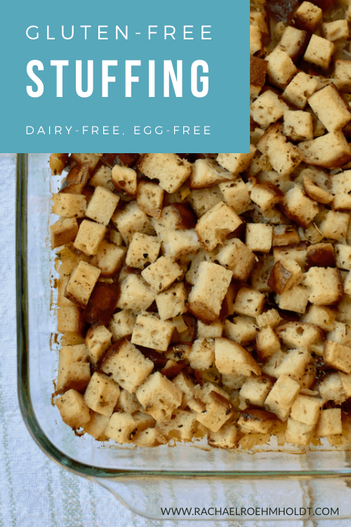 Gluten-free Stuffing - dairy-free, egg-free