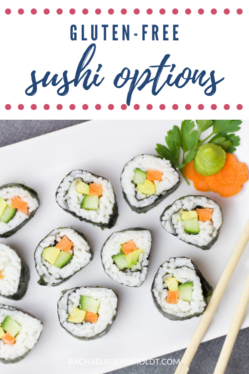 Gluten free Sushi Options