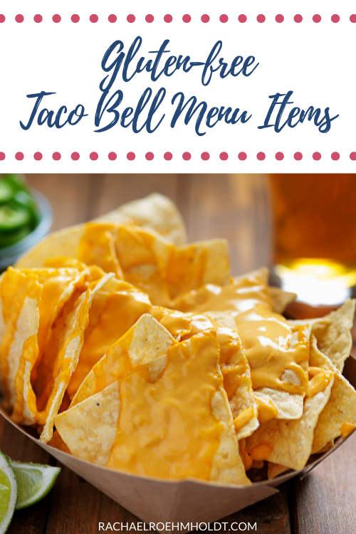 gluten free tacos at taco bell