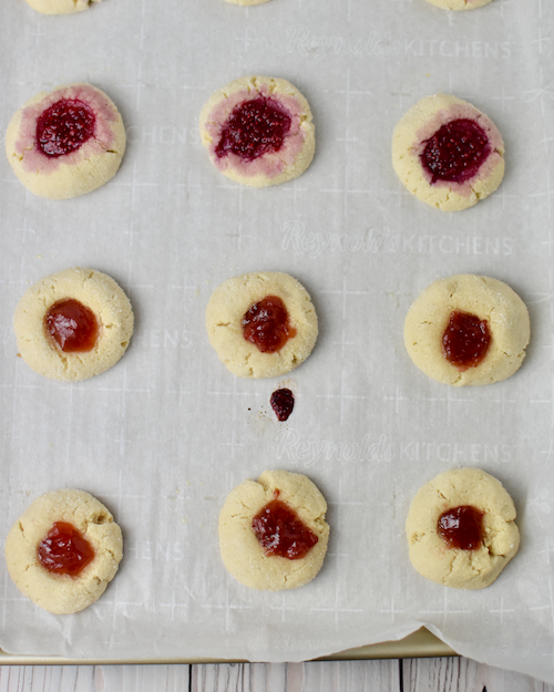 Gluten-free Thumbprint Cookies - Baked Cookies