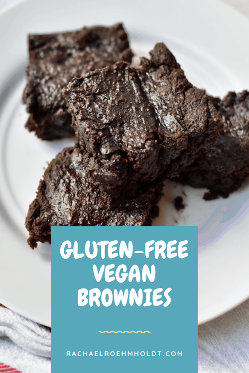 Gluten-free Brownies (Dairy-free, Vegan)