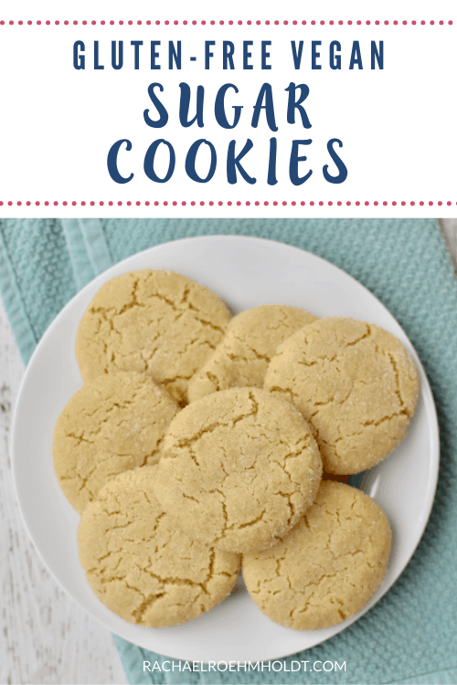 Gluten free Vegan Sugar Cookies