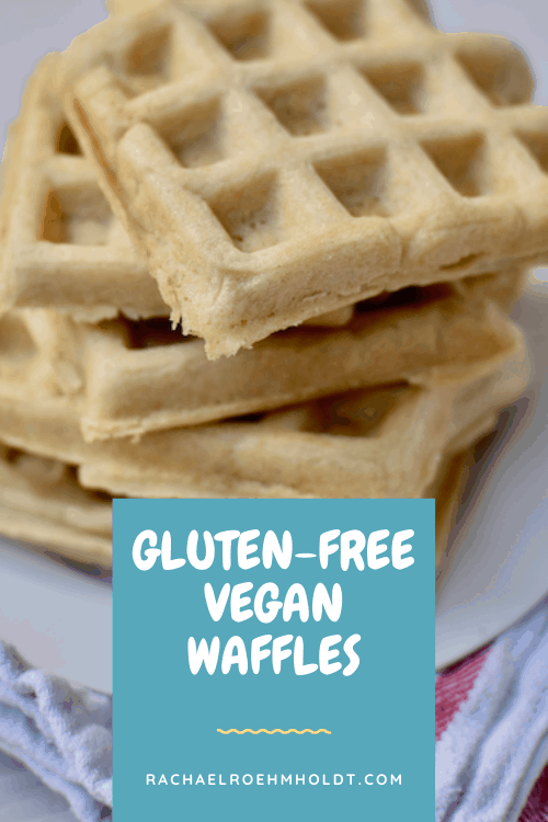 Gluten-free Waffles (Dairy-free, Vegan Option)