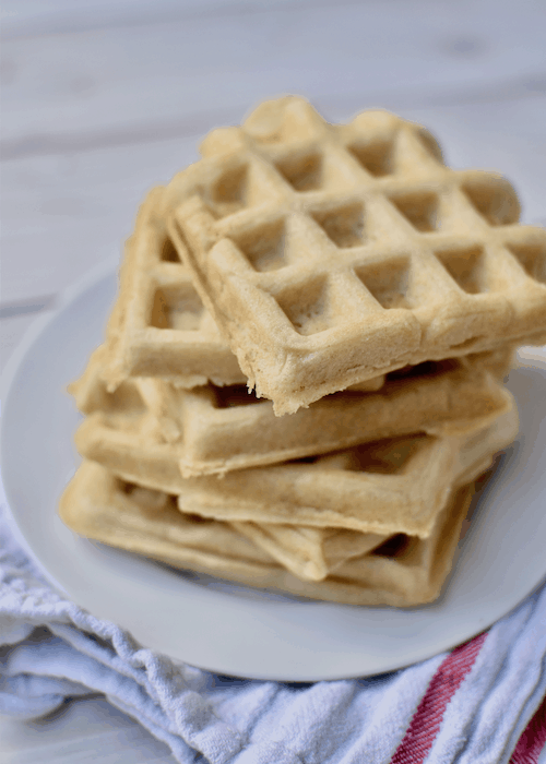 Gluten-free Waffles (Dairy-free, Vegan)