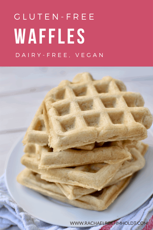 Gluten-free Waffles (Dairy-free, Vegan Option)