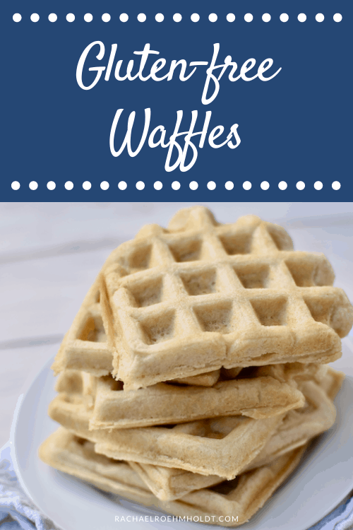 Gluten-free Waffles (Dairy-free, Vegan Option)