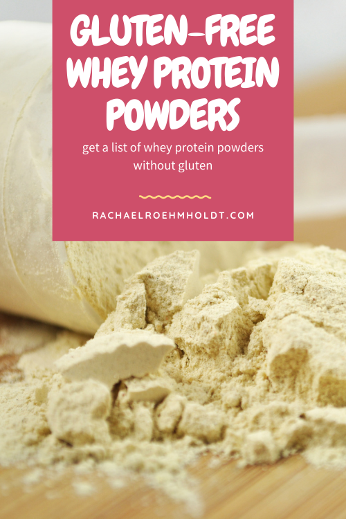 Gluten free Whey Protein Powders