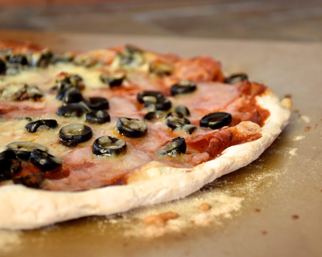 Gluten-free dairy-free pizza