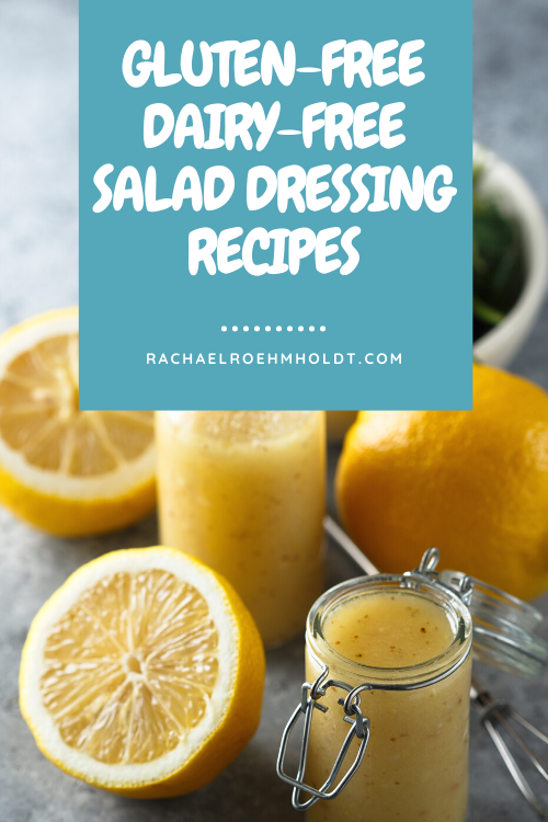 Gluten-free dairy-free salad dressing recipes