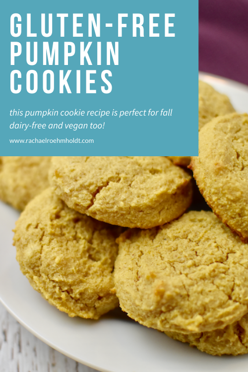 Gluten free pumpkin cookies