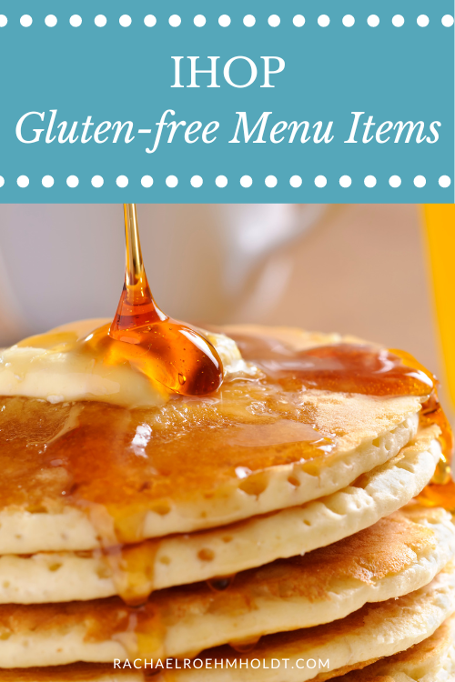 Gluten-Free Menu - Photo from IHOP
