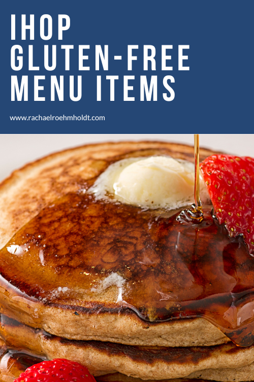 Gluten-Free Menu - Photo from IHOP