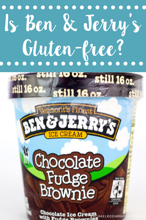 Is Ben & Jerry's Gluten-free?