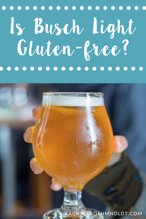 Is Busch Light Gluten-free?