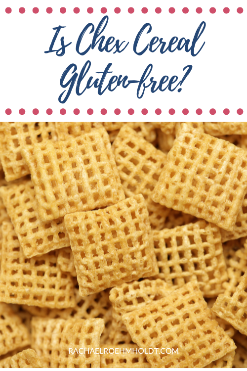 Is Chex Cereal Gluten-free?