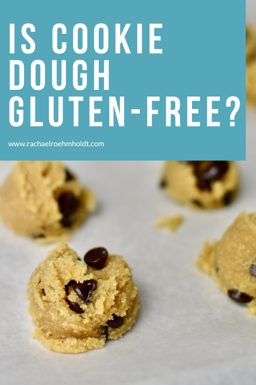 Gluten-free Cookie Dough (Dairy-free, Egg-free, Vegan)