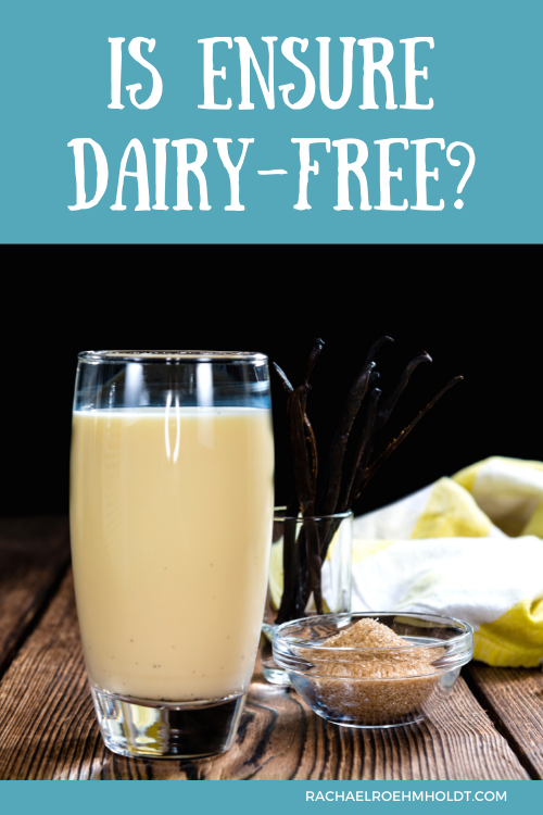 Is Ensure Dairy-free?