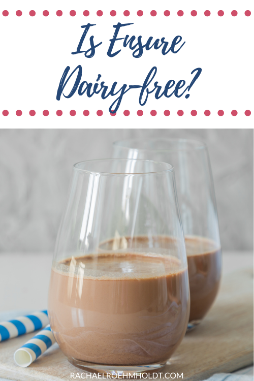 Is Ensure Dairy-free?