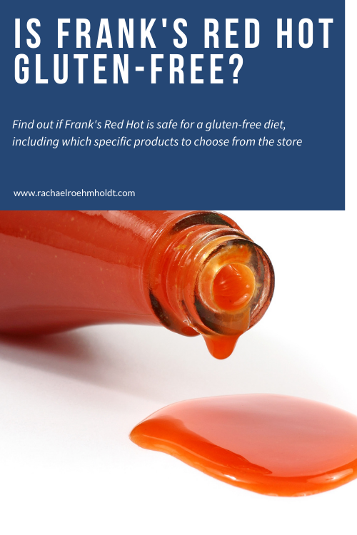 Is Frank's Red Hot Gluten-free?