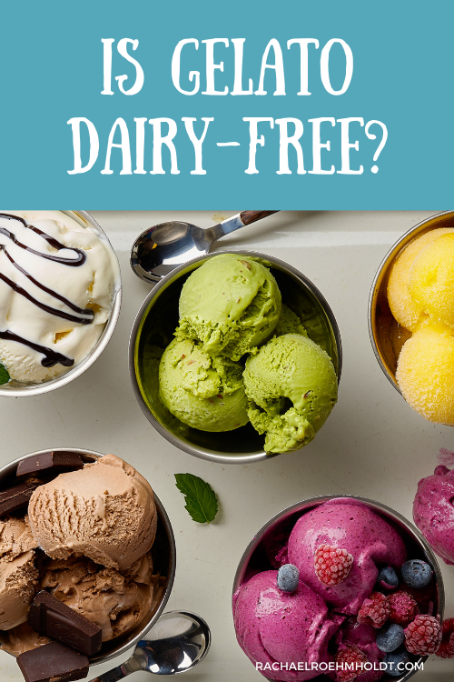 Is Gelato Dairy free?