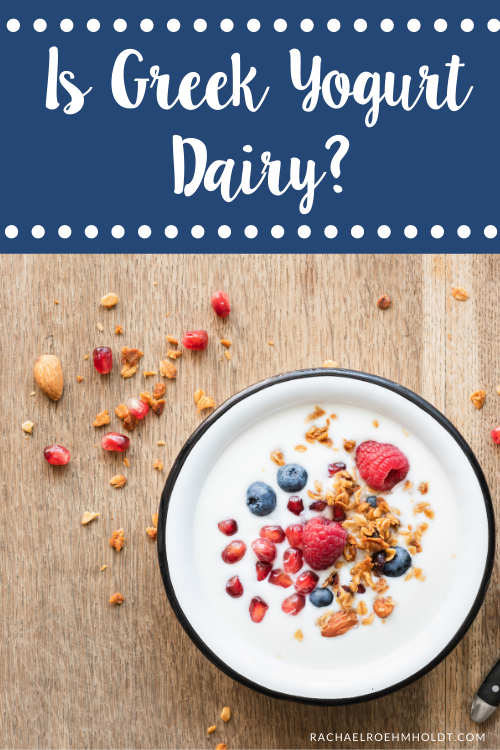 Is Greek Yogurt Dairy?