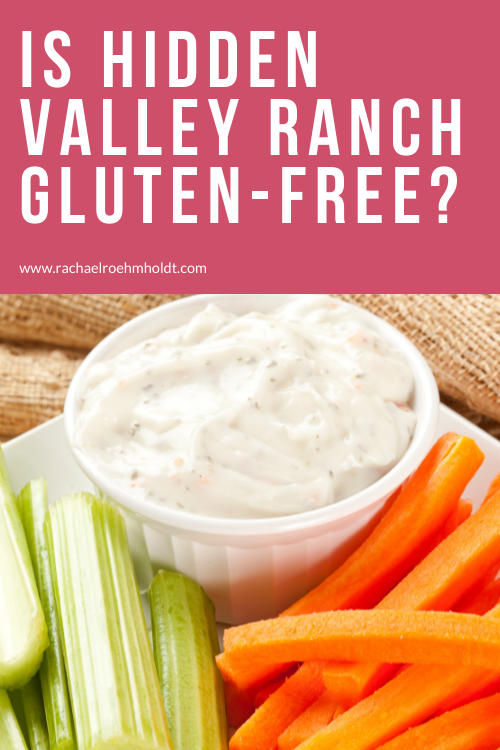 Is Hidden Valley Ranch Gluten-free?