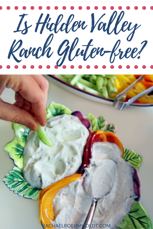 Is Hidden Valley Ranch Gluten-free?