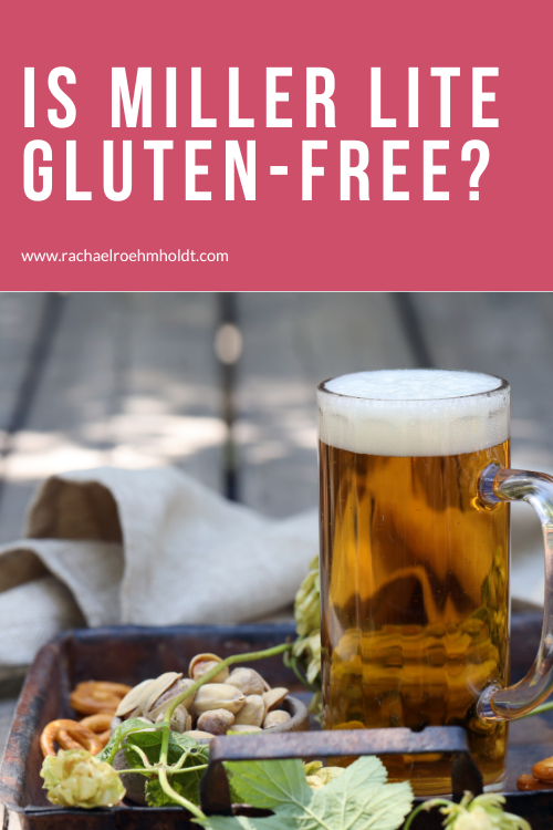 Is Miller Lite Gluten-free?