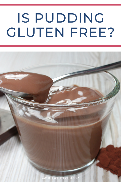 Is Pudding Gluten free?