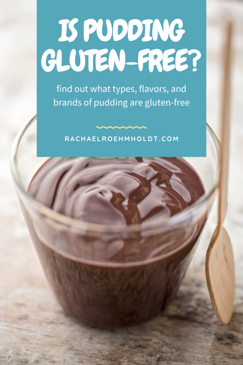 Is Pudding Gluten free?