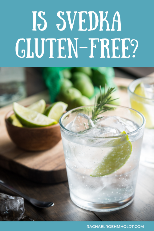 Is Svedka Gluten free?