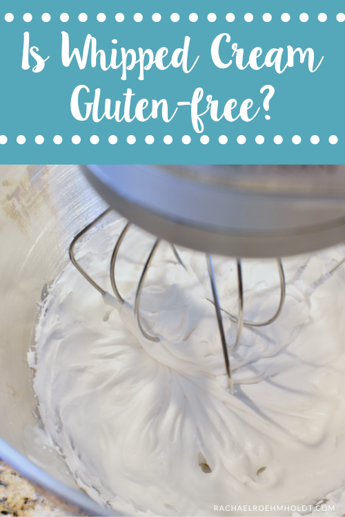 Is Whipped Cream Gluten-free?