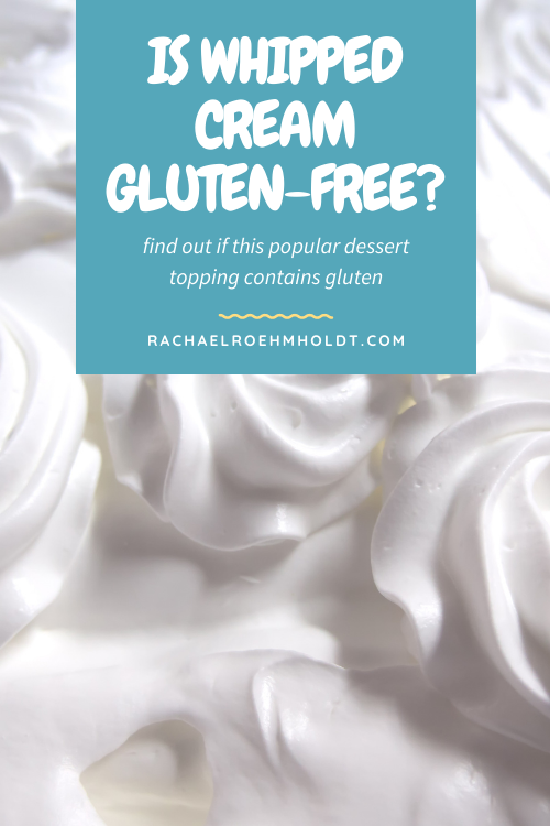 Is Whipped Cream Gluten-free?