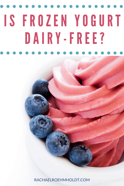 Is Frozen Yogurt Dairy-free?