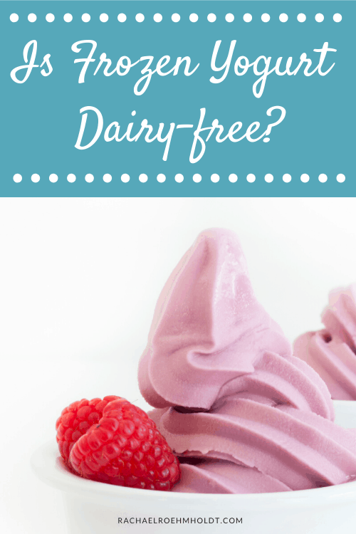 Is Frozen Yogurt Dairy-free?