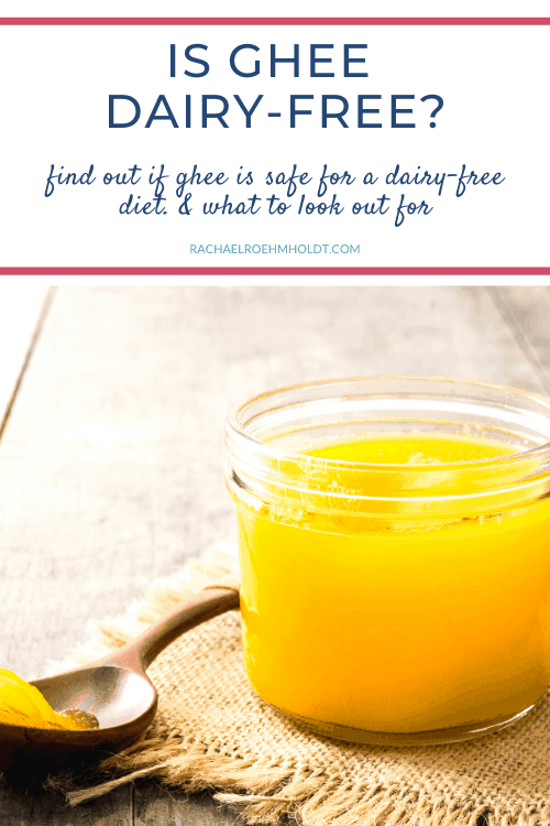 Is ghee dairy-free