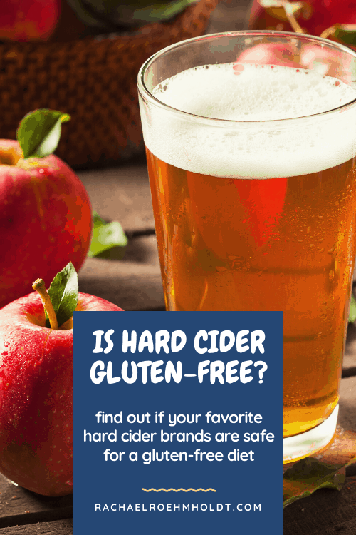 Is hard cider gluten free? Find out if cider is safe for a gluten free diet.