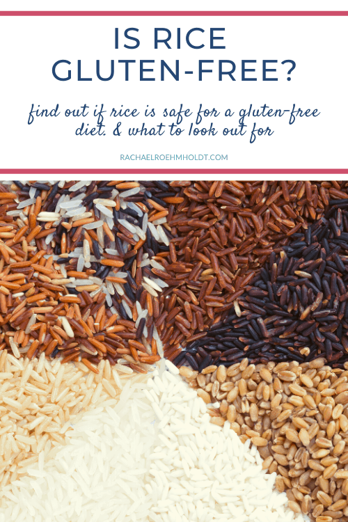 Is rice gluten free?